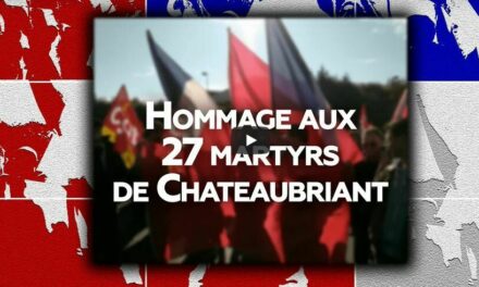 Vidéo : hommage aux 27 martyrs de Chateaubriant – retour en vidéo sur la mobilisation des JRCF