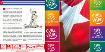 SOLIDARITÉ AVEC LE PEUPLE RÉVOLUTIONNAIRE ET LE PARTI COMMUNISTE DE CUBA ! #CubaVive #CubaNoEstaSola #UnblockCuba