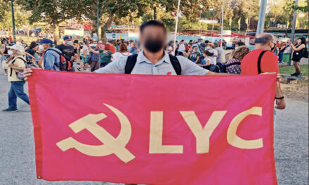 Les jeunes communistes français des JRCF dialoguent avec la jeunesse communiste américaine
