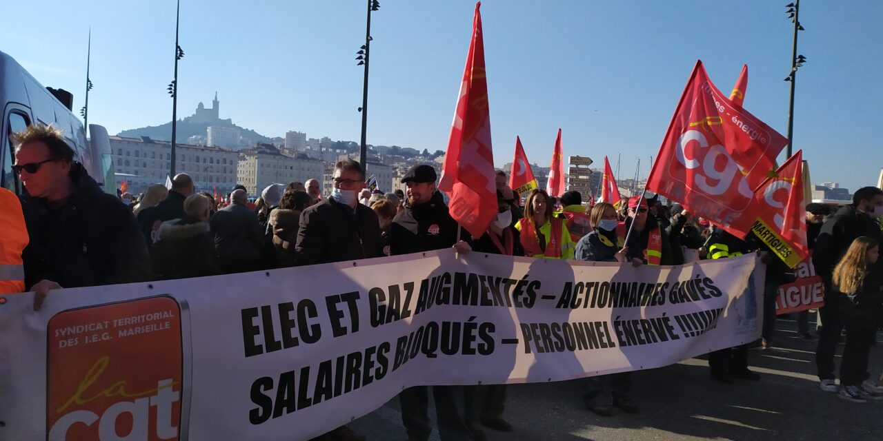 #Greve27janvier Une très forte mobilisation dans la rue et dans la grève pour la hausse immédiate des salaires #manifestation #reportage