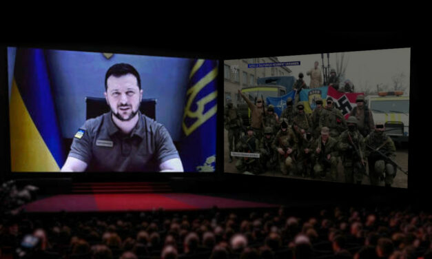 Zelenski et la propagande de guerre, de l’eurovision à Cannes