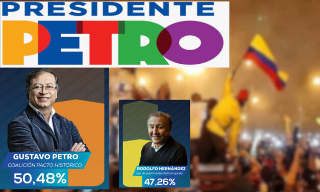 Colombie : La gauche avec Gustavo Petro l’emporte face à l’extrême droite soutenue par Washington #PetroPresidente