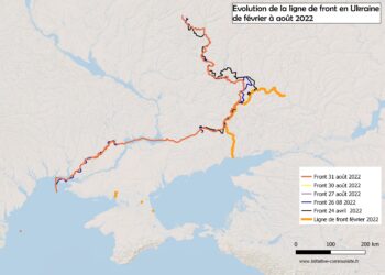 Guerre en Ukraine : la situation du front et la guerre des tranchées en cartes