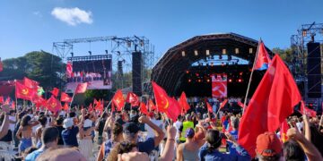 Portugal : Une délégation du PRCF et des JRCF présente à la fête de l&rsquo;Avante !