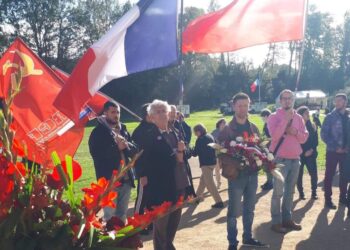 Chateaubriant : en vidéo l’hommage aux camarades résistants fusillés, communistes et syndicalistes CGT, l’appel à poursuivre le combat contre la fascisation, pour la souveraineté populaire et la paix #Chateaubriant #Résistance