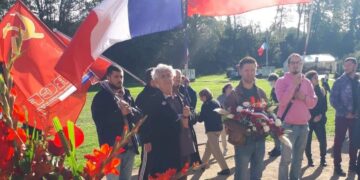 Chateaubriant : en vidéo l&rsquo;hommage aux camarades résistants fusillés, communistes et syndicalistes CGT, l&rsquo;appel à poursuivre le combat contre la fascisation, pour la souveraineté populaire et la paix #Chateaubriant #Résistance
