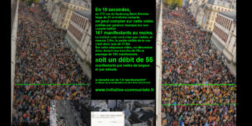 Occurence ou la méthode pour diviser par 4 le nombre de manifestants #vidéos