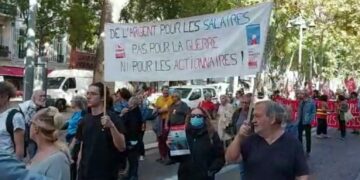 Des milliers à Marseille dans la rue ce samedi pour renforcer la mobilisation pour les salaires ! #Marseille #Salaires