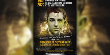 22/10 Le PRCF répond présent et appelle à participer aux 81e cérémonies d&rsquo;hommage aux Fusillés de Chateaubriant, du Mont Valérien et de Nantes.