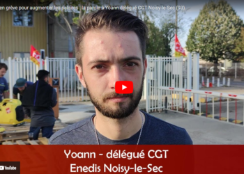 Enedis en grève pour les salaires depuis le 24 octobre : la parole à Yoann délégué CGT à Noisy-le-Sec #Enedis #Energie #Grève #Salaires #AugmenterLesSalaires