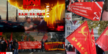 A l&rsquo;appel de l&rsquo;UD CGT 59 et avec le PRCF 59, Lille contre la guerre !
