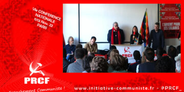 VIe conférence nationale du PRCF : en vidéos les délégations internationales, les messages du Mouvement Communiste International