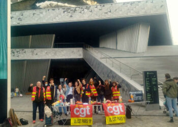 Solidarité avec les grévistes de la Philarmonie de Paris