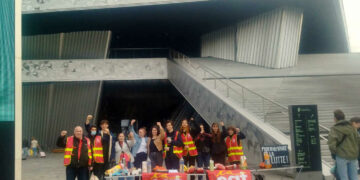 Solidarité avec les grévistes de la Philarmonie de Paris