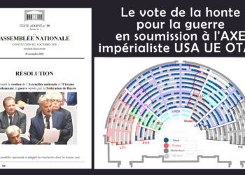 Quand le PCF de Roussel vote à l’Assemblée pour la guerre, donc contre les salaires, les communistes condamnent et appellent à agir pour la paix, et pour les travailleurs  [les déclarations du PRCF et de l’ANC, l’analyse du texte et des votes]