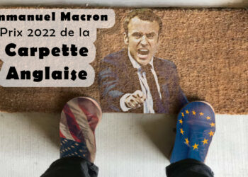 Macron distingué prix de la carpette anglaise