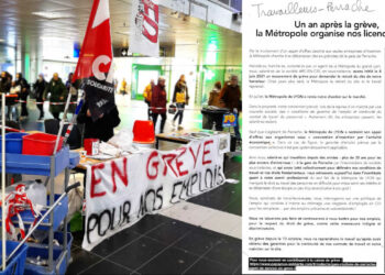 A Lyon, le PRCF appelle à poursuivre et amplifier le soutien aux grévistes du nettoyage de la gare Perrache : entretien avec la CNT SO.