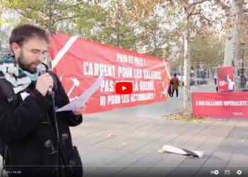 17 décembre les communistes en action pour la paix