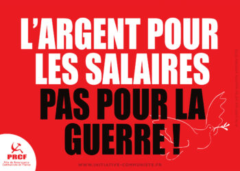 Signez l’appel pétition : L’ARGENT POUR LES SALAIRES, PAS POUR LA GUERRE, NI POUR LES ACTIONNAIRES !