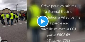 Salaires, les General Electric de Villeurbanne se défendent par la grève reconductible