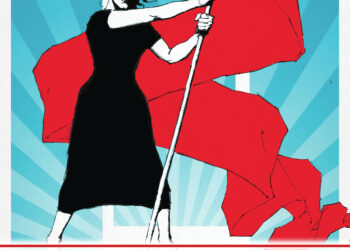 Une affiche internationaliste partagée dans 6 pays pour le #8mars, et un 8 pages pour que vive le #féminisme rouge.