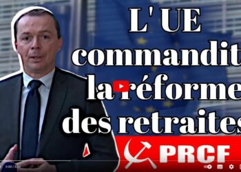 Quand les économistes, les syndicalistes et même le ministre rappellent que derrière Macron, les commanditaires de la réforme des retraites, c’est l’Union Européenne du Capital  ! [ #greve23mars #reformedesretraites #UE]