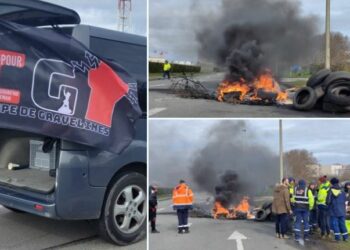 EDF, Eiffage, … Les travailleurs de la centrale nucléaire de Gravelines au cœur du combat contre la contre-« réforme » des retraites ! [#greve23mars #GreveGenerale]