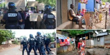 #Wuambushu : Ignoble et nauséabonde opération propagande sous le soleil de Mayotte, qui ne règle aucun des problèmes des travailleurs.