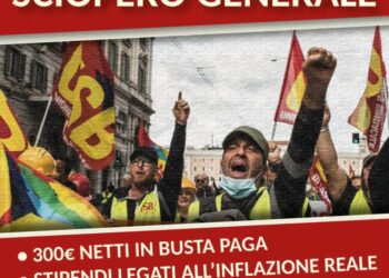 Italie : un appel à la grève générale lancé pour le 26 mai pour l’augmentation des salaires