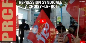 Avec la CGT, face à la répression syndicale à Choisy-le-Roi #vidéo