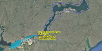 Ukraine : Le barrage de Kakhovka détruit, une attaque profitant à l&rsquo;offensive de l&rsquo;Axe militaire de l&rsquo;OTAN, privant d&rsquo;eau la Crimée et le refroidissement de la centrale nucléaire de Zaporija