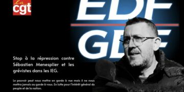 Le régime Macron attaque tous les travailleurs en lançant sa répression policière contre Sébastien Menesplier, figure de proue du mouvement contre la réforme des retraites