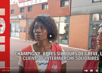 Champigny, après six jours de grève, les clients d’#Intermarché solidaires