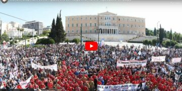 En Grèce mobilisation de masse contre l&rsquo;augmentation du temps de travail à 78h et une attaque sans précédent contre les droits des travailleurs
