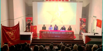 Grande Bretagne, le PRCF invité au meeting  des forces politiques anti-impérialistes à Londres, en l&rsquo;honneur du 106e anniversaire de la Révolution d&rsquo;Octobre