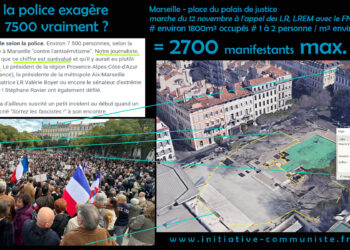 #marchecontrelantisemistisme 83 000 à Paris : quand la police gonfle les chiffres, la preuve de Paris à Marseille, pour masquer une mobilisation ratée pour cause d’extrême droite !