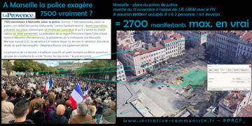 #marchecontrelantisemistisme 83 000 à Paris : quand la police gonfle les chiffres, la preuve de Paris à Marseille, pour masquer une mobilisation ratée pour cause d&rsquo;extrême droite !