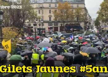 L’anniversaire des 5 ans des Gilets Jaunes célébré dans la rue !