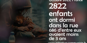 2800 enfants à la rue, le cris de colère de la jeunesse avec les JRCF : « garantissons des logements pour tous ! »