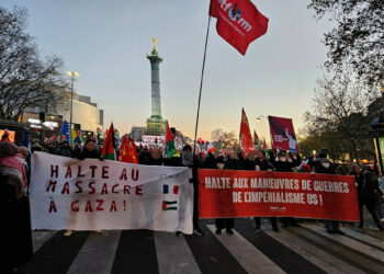De toute la France, de Paris à Annecy en passant par Amiens, les communistes mobilisés avec le PRCF pour le cessez le feu et la #paix à #Gaza