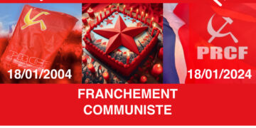 18 janvier 2004-18 janvier 2024 : le Pôle de Renaissance communiste en France fête ses vingt ans !