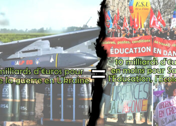 Macron choisit la ruine et la guerre pour la France : combattons sa folie euro-belliciste de toute urgence !