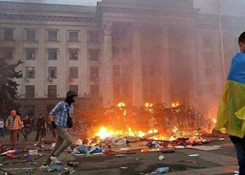 Il y a 10 ans à Odessa 42 syndicalistes brulés vif dans l’attaque de la maison des syndicats par les néo-nazis d’EuroMaidan