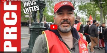 MA France en lutte depuis le 16 avril contre l&rsquo;euro délocalisation : Adel, ouvrier explique la situation, le PRCF 93 appelle au soutien
