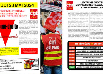 [23/05] L’extrême droite ennemie des travailleurs : Annie Lacroix-Riz en conférence au colloque de l’UD CGT du Loiret.