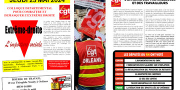 [23/05] L&rsquo;extrême droite ennemie des travailleurs : Annie Lacroix-Riz en conférence au colloque de l&rsquo;UD CGT du Loiret.