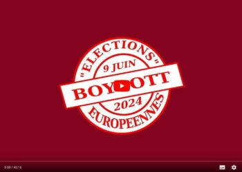 L’appel au boycott des élections européennes en vidéo