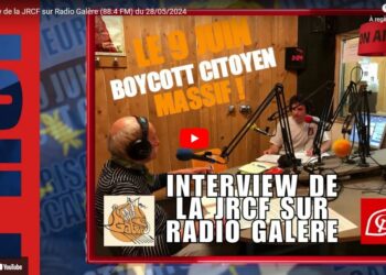 Interviewé par Comaguer sur Radio Galère, 2 jeunes communistes expliquent les vrais enjeux des européennes et pourquoi la jeunesse choisie l’abstention massive et citoyenne. [ @JRCF_ #Boycott9Juin Européennes2024 ]