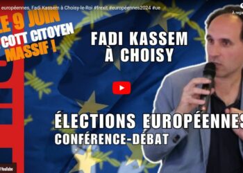 Elections européennes, Fadi Kassem en réunion publique dans le Val de Marne : « L’UE OTAN, c’est la guerre et la misère » [ #Boycott9Juin #Abstention #Européennes2024 ]