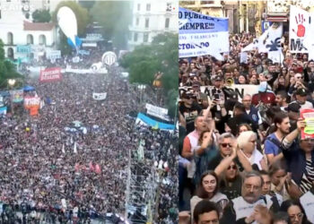 L’extrême droite de Milei plonge le pays dans la misère, l’Argentine se soulève, la violence fasciste frappe.